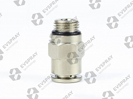 Фитинг цанга прямой латунь EV 6-1/2" ( под шланг 6мм).