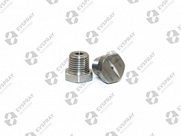 Плоскоструйная форсунка сталь 303 1/4 VTL-722-30 (7.72 л/мин при 3 бар, угол распыления 30°)