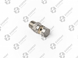 Дефлекторная форсунка сталь 303 1/2 CD3L-50 (39 л/мин при 3 бар, угол распыления 140°).