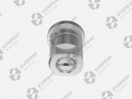 Плоскоструйная форсунка сталь 303 C1L-MEG-05-30 (отверстия 1.55 мм, расход при 100 бар 11,30 л/мин. угол распыления 30°).