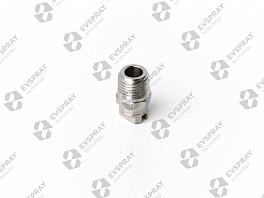 Плоскоструйная форсунка сталь 303 1/4 MC3L-2-110 (0.79л/м при 3 бар, угол распыления 110°).
