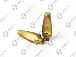Дефлекторная латунь 3/4 CD4L-200-35 (78л/м при 3 бар, угол распыления  35°).
