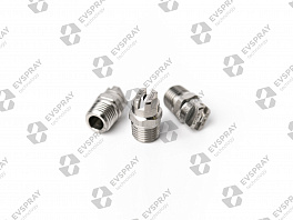 Плоскоструйная форсунка сталь 303 1/4 MC3L-2-110 (0.79л/м при 3 бар, угол распыления 110°).