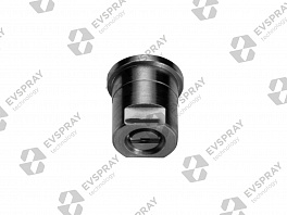 Плоскоструйная форсунка сталь 303 C1L-MEG-05-30 (отверстия 1.55 мм, расход при 100 бар 11,30 л/мин. угол распыления 30°).